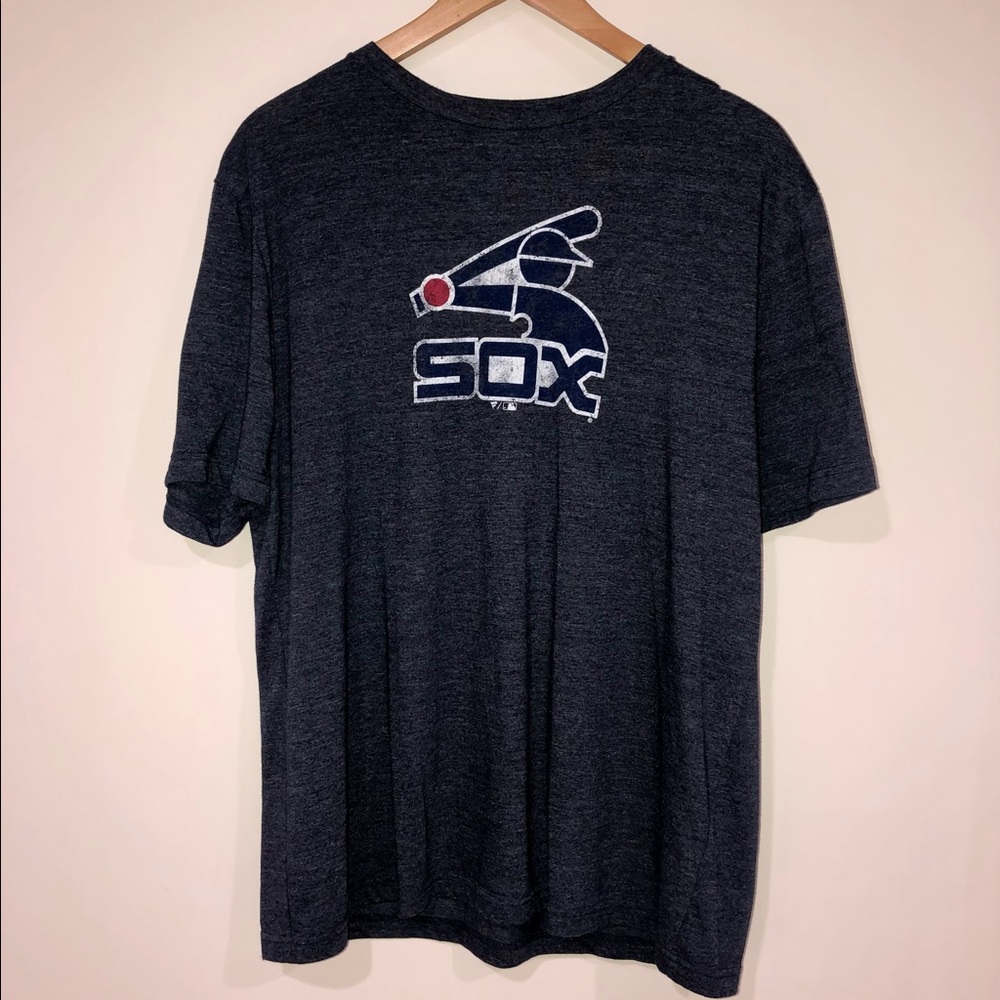 Fanatics ⚾️ W-SOX, Chicago, XL, Like New, Go WhiteSox, Heather, Blue, Gray,